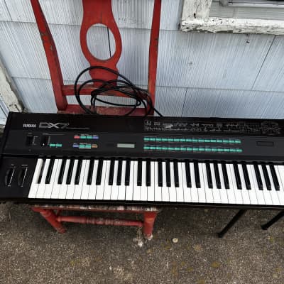 Yamaha DX7 Programmable Algorithm Synthesizer 1983 - 1987 - Black