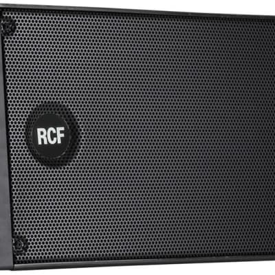 2x RCF HDL20-A BEST Active Line Array Module 1400W w/ Pole Mount & Amp Covers image 2