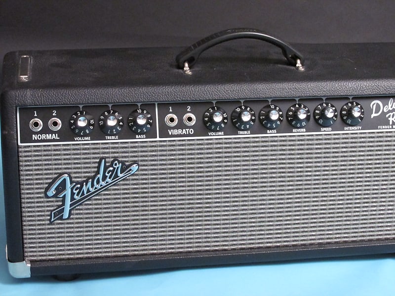 Fender '65 Reissue Deluxe Reverb Ltd. Ed. Head Blackface