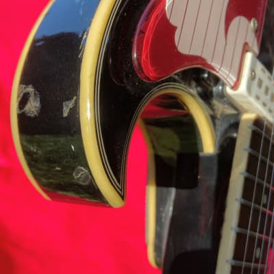 1960's Eko Florentine II Red Burst Electric Guitar Made in Italy image 22