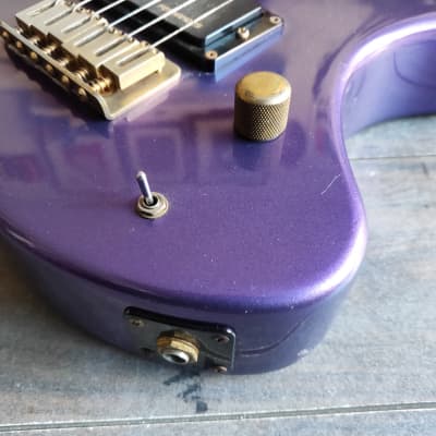 Fernandes Nomad Travel Guitar w/Built In Amplifier MIJ (Purple) image 2