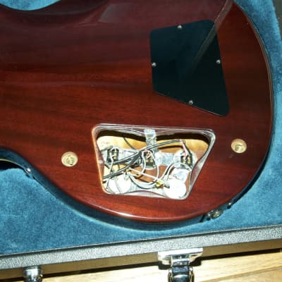 ESP Ordered LP Type Travel Guitar Custom Shop in NY 1984 Brown Sunburst image 11