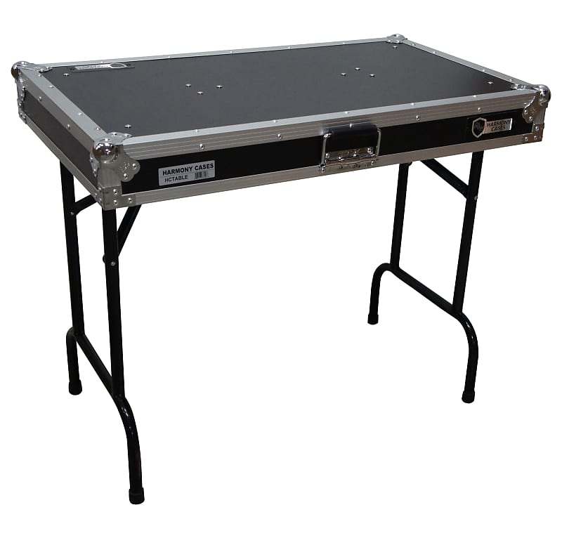 Harmony HCTABLE Portable 36" Wide DJ Workstation Table 30" Reverb