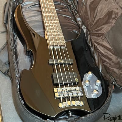 Warwick Rockbass Vampyre 5-String Black Electric Bass Guitar w/ Gig Bag image 7