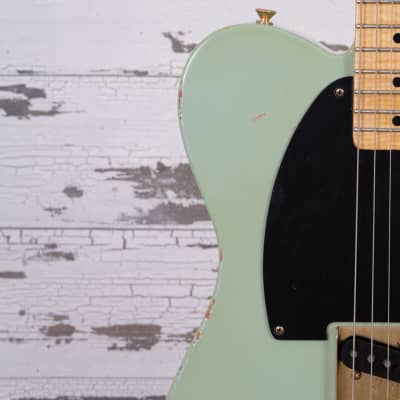 Fender Master Built Paul Waller Esquire 2010 - Aged Seafoam Green image 9