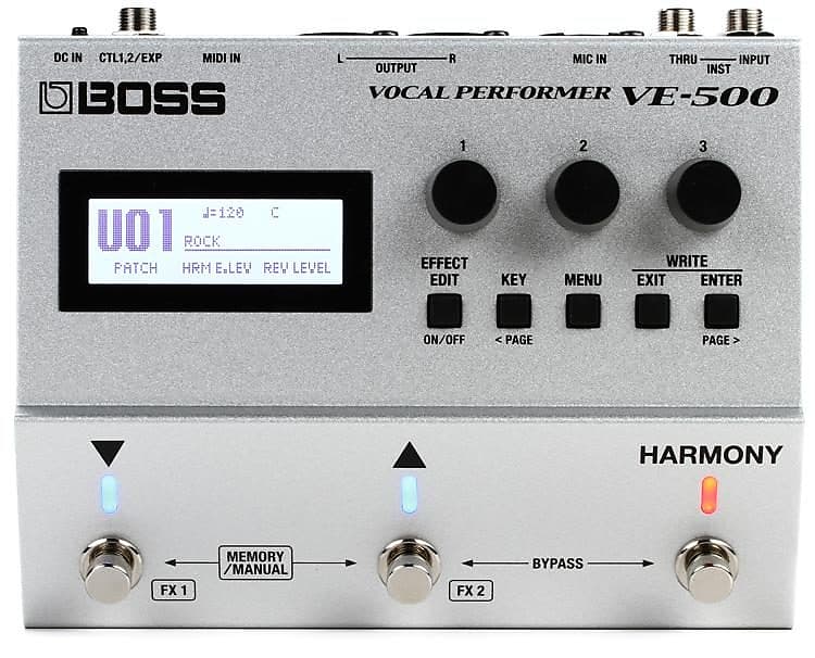 Boss VE-500 Vocal Performer Effects Pedal image 1
