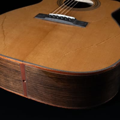 Huss and Dalton FS Custom, Thermo Cured Sitka Spruce, Malaysian Blackwood Back/Sides - NEW image 11