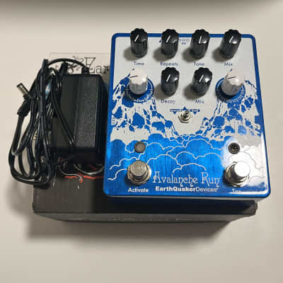 EarthQuaker Devices Avalanche Run Stereo Reverb & Delay with Tap Tempo V2 for sale
