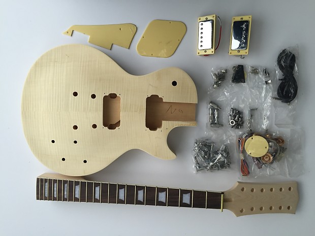 DIY Electric Guitar Kit LP 12 string Build Your Own Guitar Kit