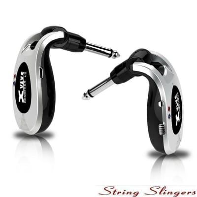 Xvive U2 Rechargeable Digital 2.4Ghz Wireless Guitar System, Silver, no licence. image 1