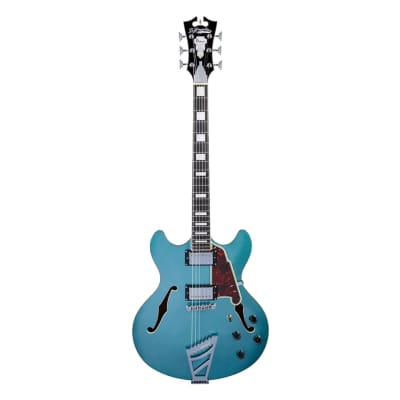 D'Angelico Premier DC w/ Stairstep Tailpiece - Ocean Turquoise image 2