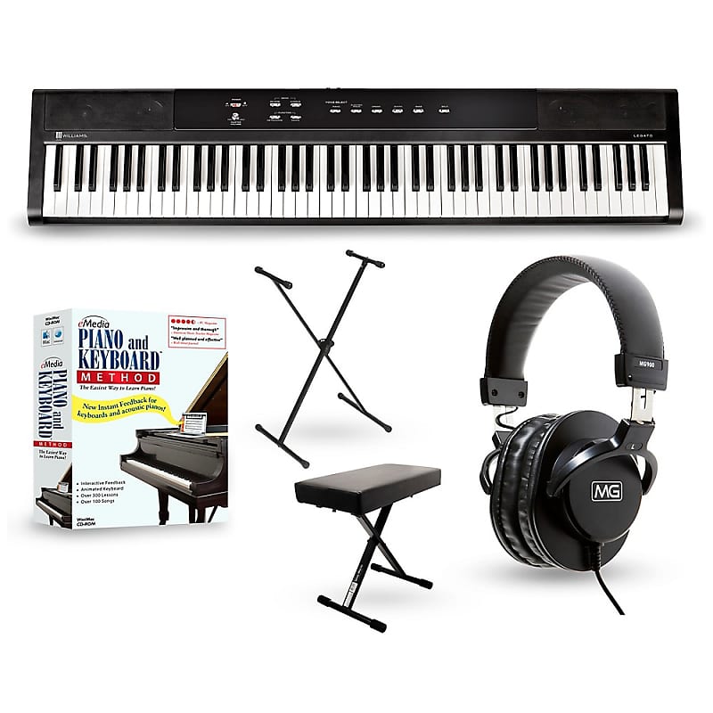 Williams legato iii keyboard outlet package beginner package