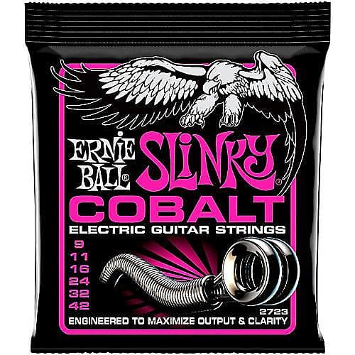 Ernie Ball Cobalt Slinky Electric Guitar Strings - Super Slinky image 1