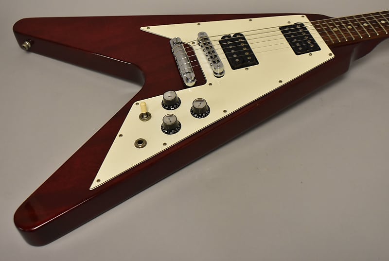 2006 Gibson Flying V '67 Reissue Cherry Red w/OHSC image 8