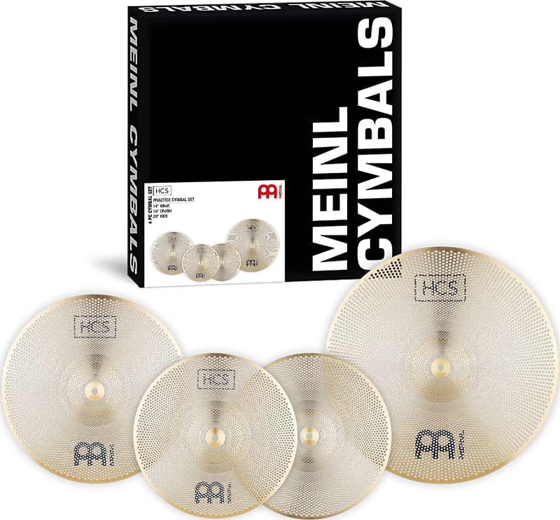 Meinl P-HCS141620 Practice HCS Low Volume Cymbal Set image 1