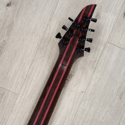 Mayones Duvell Elite V24 7 7-String Guitar, Ebony Fretboard, Trans Black Satin image 9