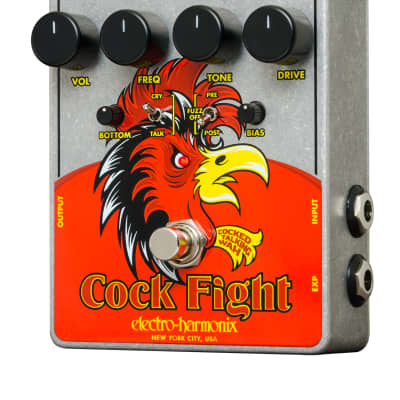 Electro-Harmonix COCK FIGHT Cocked Talking Wah, 9.6DC-200 PSU included image 2