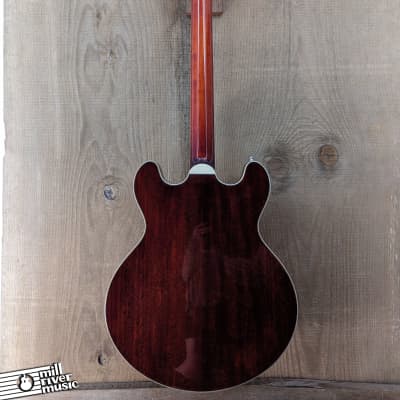 Eastman T185MX Classic Finish 15" Thinline Hollowbody Electric Guitar w/HSC image 6