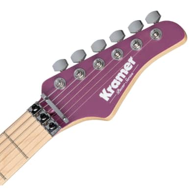 Kramer Pacer Classic Electric Guitar (Purple Passion Metallic)(New) image 9