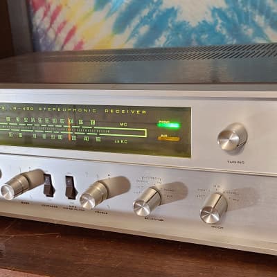 Fully Restored Lafayette LR-400 Stereo AM/FM/MPX All Tube Receiver & Matching Lafayette Speakers! image 5