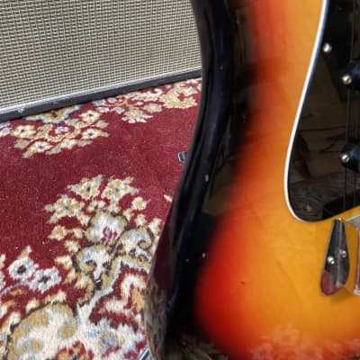 1970s Vibra Stratocaster, 3 colors sunburst image 5