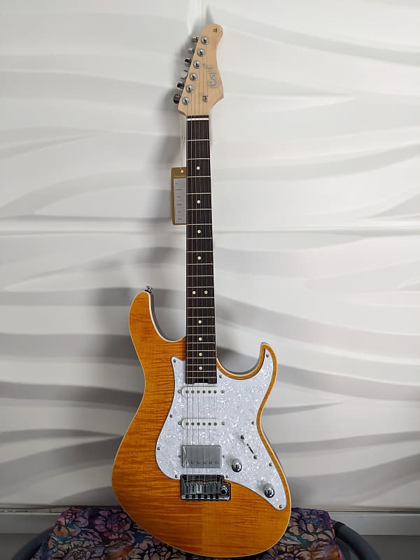 Cort G280 Select Amber Burst Electric Guitar | Reverb