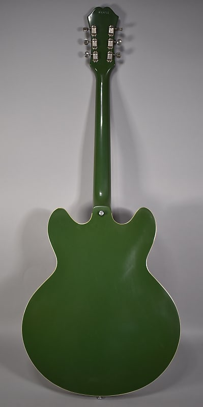 1966 Epiphone Casino Olive Drab Hollowbody Refin w/Bag image 3