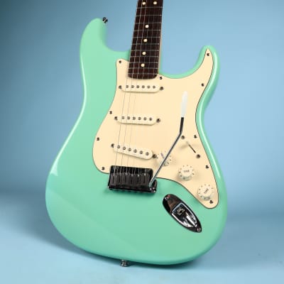 2001 Fender Jeff Beck Artist Series Stratocaster with Hot Noiseless Pickups Surf Green for sale