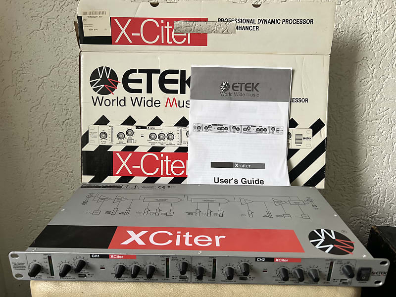 ETEK XCITER Studio effect Reverb