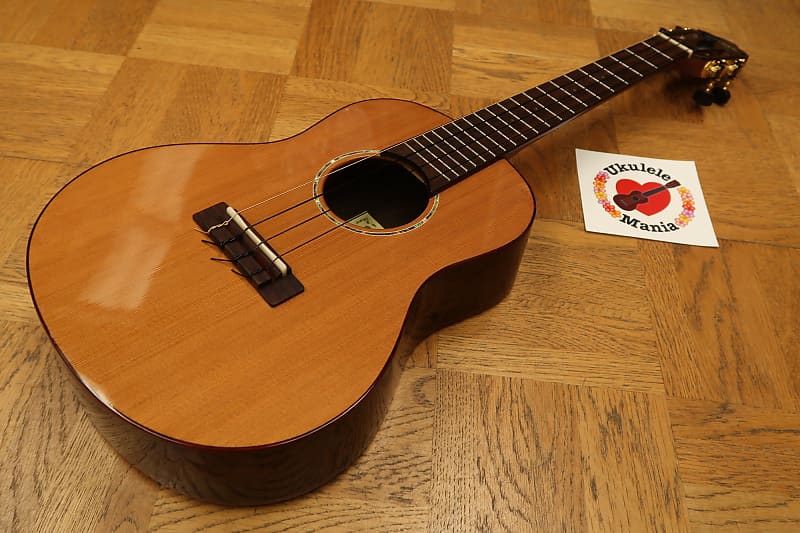 Alulu Cedar top Jacaranda Brazilian Rosewood Shell Inlay Tenor