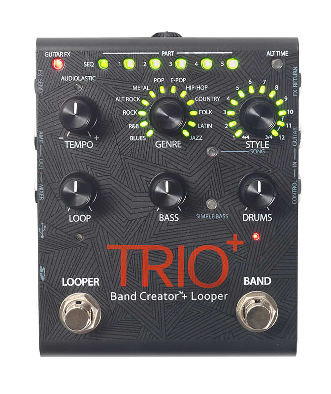 Digitech Trio Plus Band Creator / Looper pedal image 1