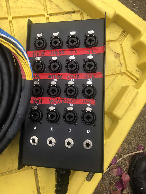 Livewire Livewire Advantage 16x4 Snake with XLR/TRS inputs Reverb