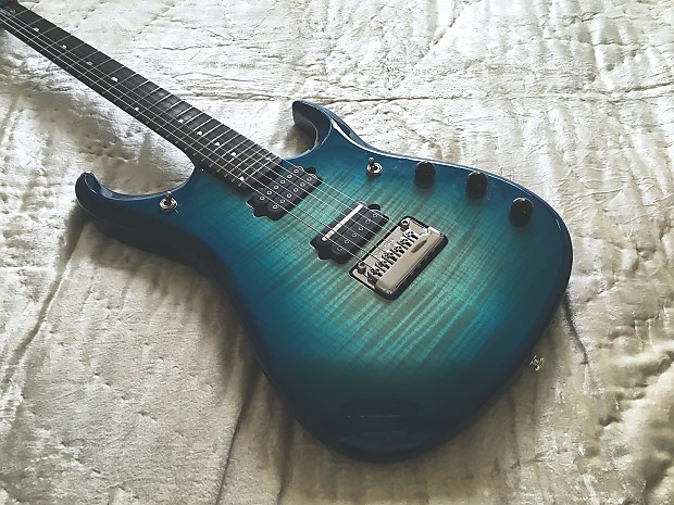 Ernie Ball Music Man JP12 BFR Bali Burst | Reverb