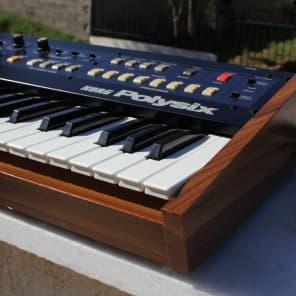 Korg PolySix with ModyPoly MIDI upgrade kit, Recapped, Tuned