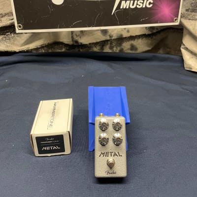 Reverb.com listing, price, conditions, and images for fender-hammertone-metal-distortion-pedal