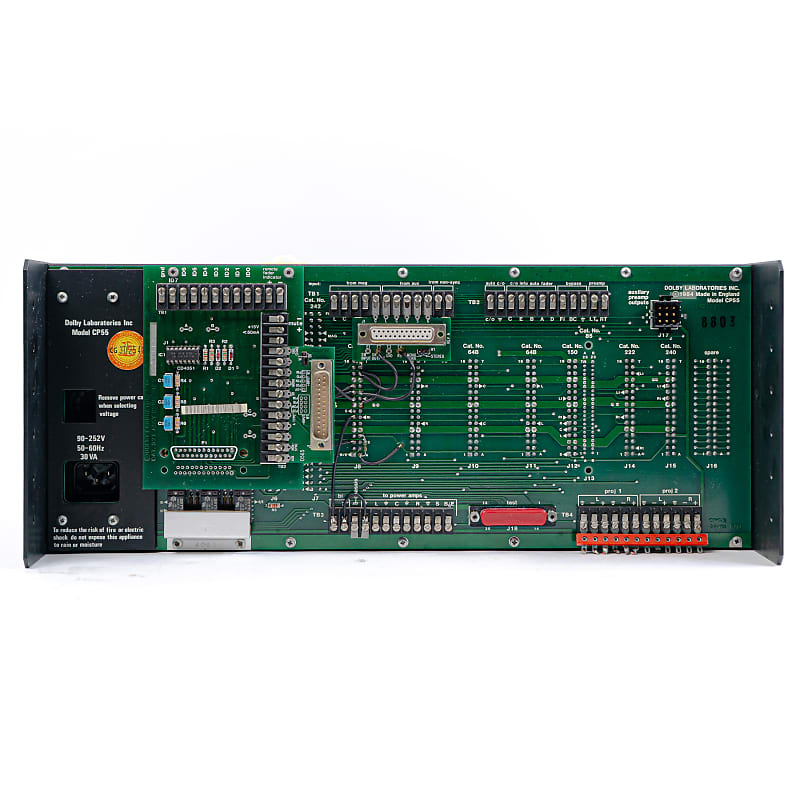 その他 DOLBY CP55 CINEMA SOUND PROCESSOR Dolby CP55 Cinema Sound Processor Fully Populated w/ All