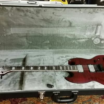 ESP LTD Viper-1000 Evertune, See Thru Black Cherry *Owned & Played by Jeff Duncan - Armored Saint* image 9