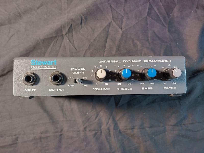 Stewart Electronics Universal Dynamic Preamplifier Grey Reverb