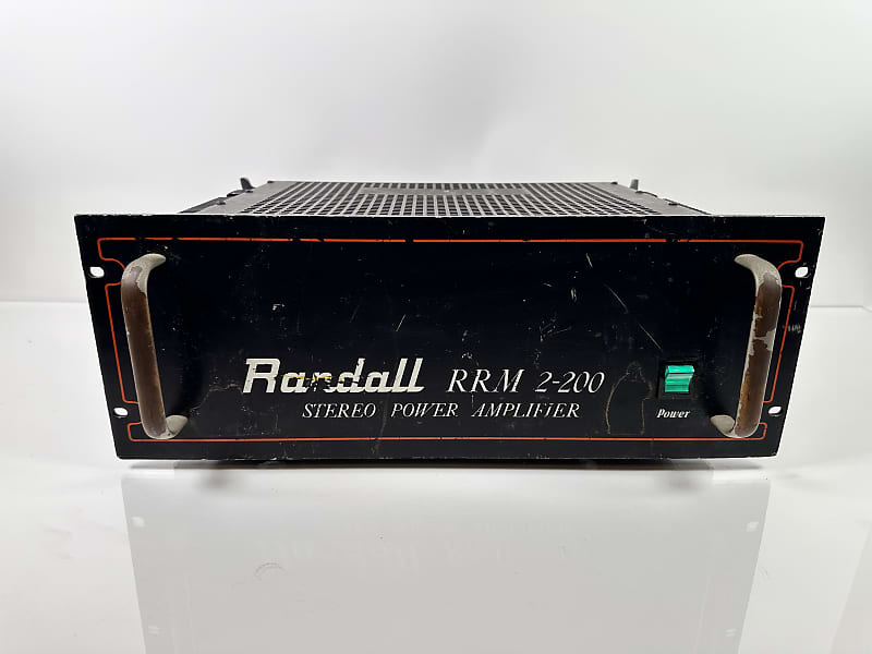 Randall RRM 2-200 Vintage Stereo Power Amplifier | Reverb