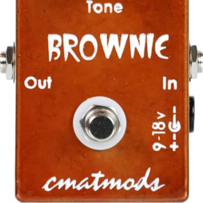 CmatMods Brownie Distortion Pedal Bundle Brown | Reverb
