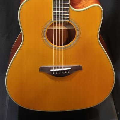 Yamaha FGC-TA TransAcoustic Dreadnought Guitar 2023 for sale