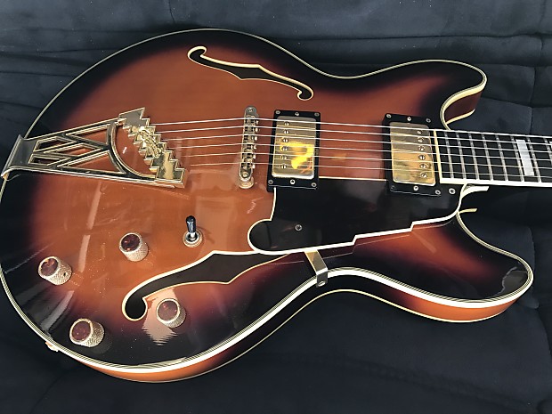 D'Angelico NY-DC (NYSS-3B) Japan Vestax made Semi Hollow