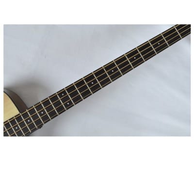 Ibanez AWB50CE-LG Artwood Series Acoustic Electric Bass in Natural Low Gloss Finish image 11