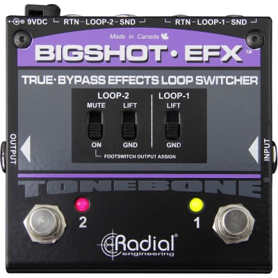 Reverb.com listing, price, conditions, and images for radial-bigshot-efx