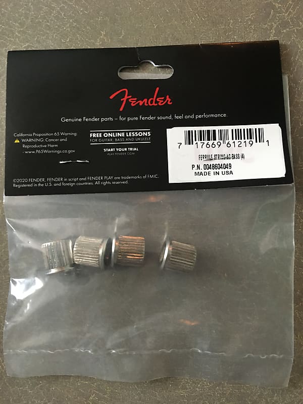 Fender BASS STRINGS FERRULES Reverb