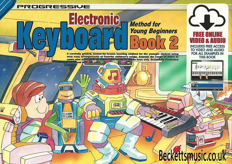 Progressive Keyboard Method For Young Beginners Book 2 Reverb