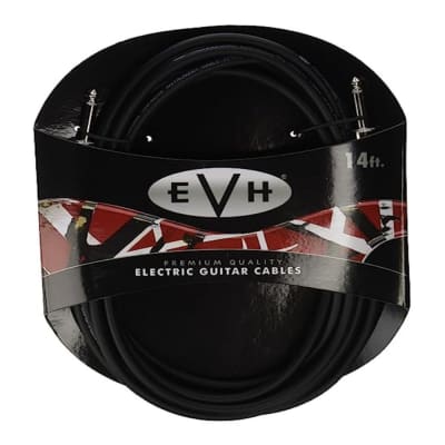 EVH Premium 14-Feet Instrument Cable with Two Straight-End Switchcraft Plugs image 2