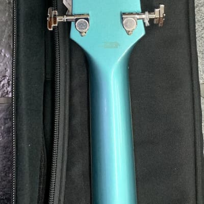 D’Angelico New York DAPSSOTCTCB Premier Blue Hollow Body Electric Guitar 6 String w/ Soft Case image 7