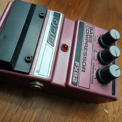 DOD FX-82 Bass Compressor 1990s - Pink for sale