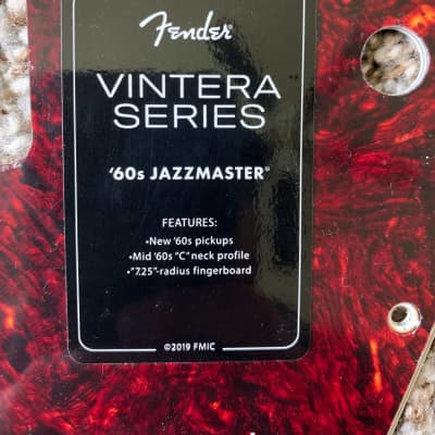 Authentic Fender Vintera '60s Jazzmaster Pickguard 2022 | 4-Ply Tortoiseshell image 2